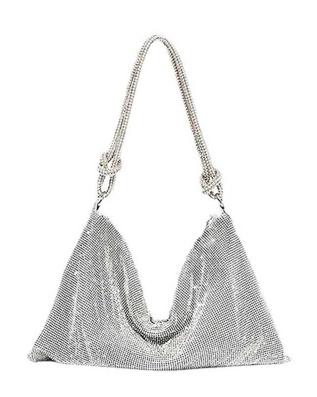 Square Rhinestone Underarm Bag