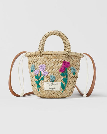 Mini Basket Messenger Bag