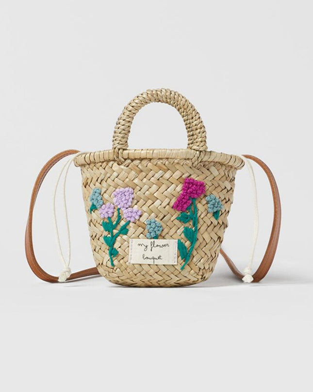 Mini Basket Messenger Bag