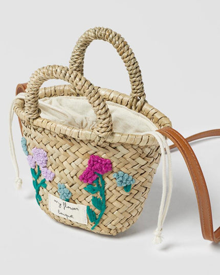 Mini Basket Messenger Bag