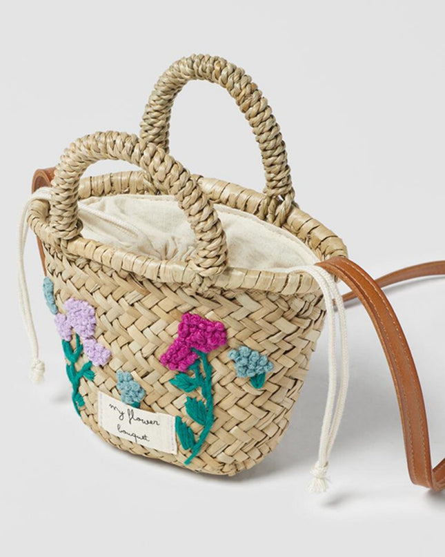 Mini Basket Messenger Bag