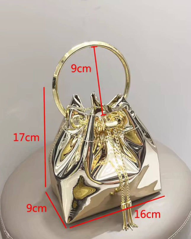 Hand-Held Chain Shoulder Crossbody Bag