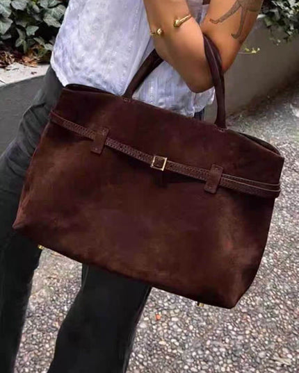 Retro Large Capacity High-End Versatile Handbag
