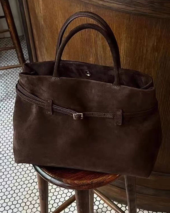 Retro Large Capacity High-End Versatile Handbag