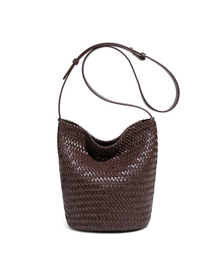 Woven Tote Bag Shoulder Bag Bucket Bag