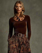 Brown Top / S
