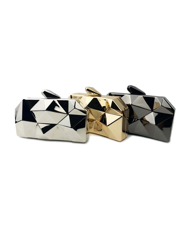 Irregular Design Clutch Chain Bag