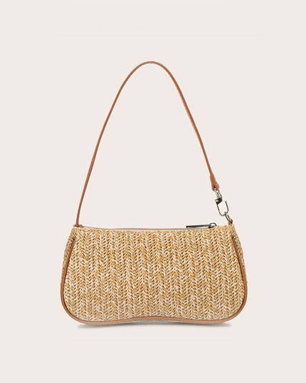 Straw Underarm Bag