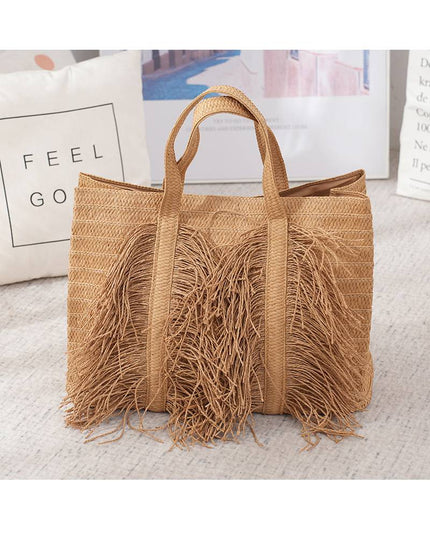 Tassel Straw Bag