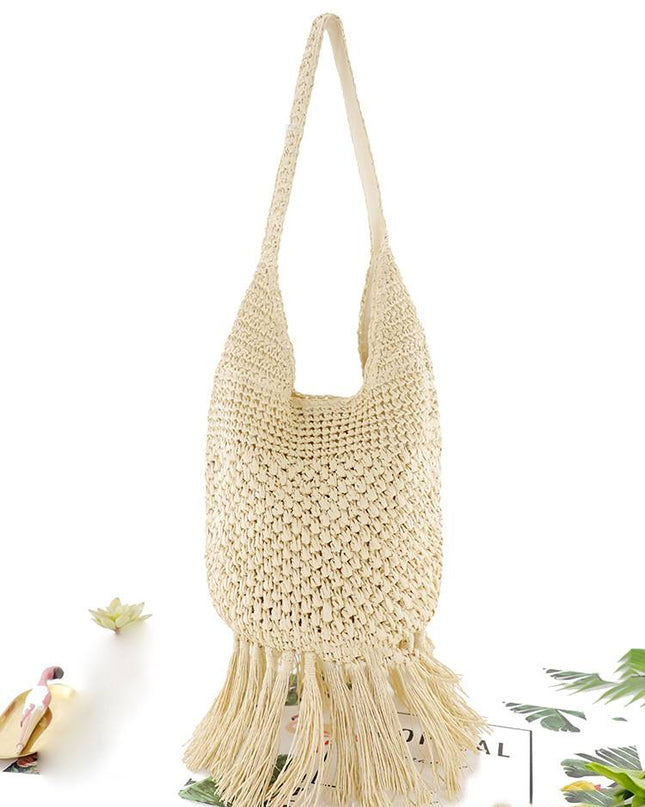 Tassel Straw Bag
