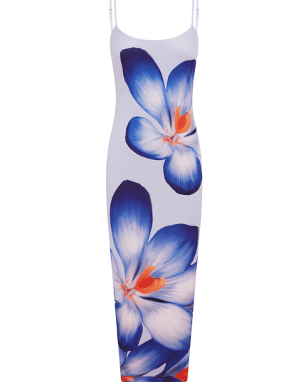 DEIA Midi Dress - Violet Flower