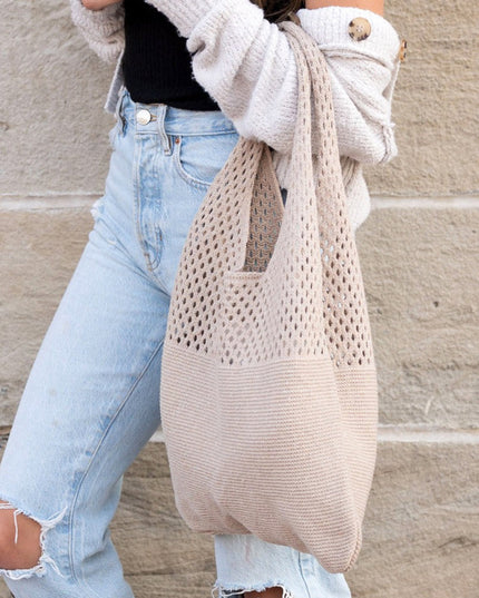 Soft Knit Hobo Bag