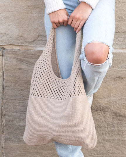 Soft Knit Hobo Bag