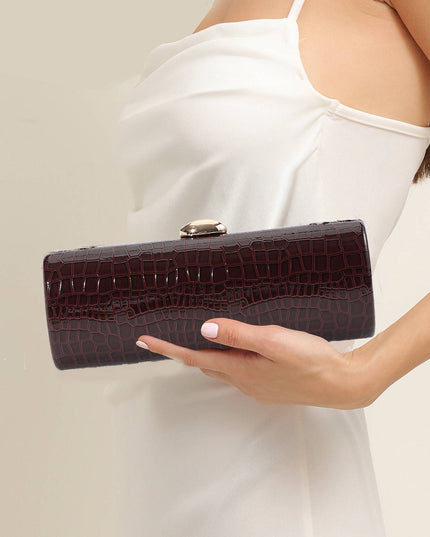 Minimalist Crocodile Pattern Handbag Chain Bag