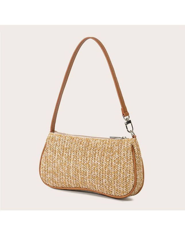 Straw Underarm Bag