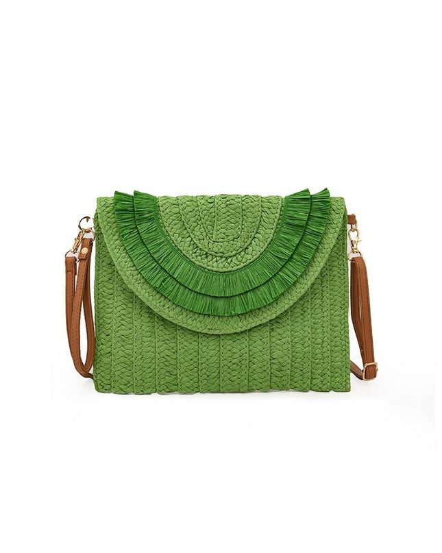 Tassel Straw Bag