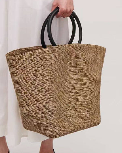 Straw Tote Bag