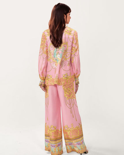 "Mystic Baroque" Pink Gold Baroque Print Set