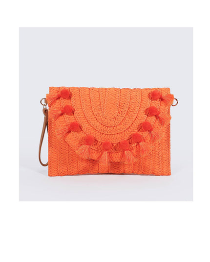 Bohemian Tassel Straw Bag