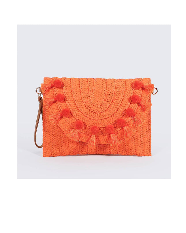 Bohemian Tassel Straw Bag