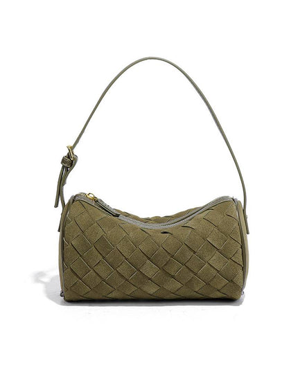 Suede Handbag Shoulder Bag