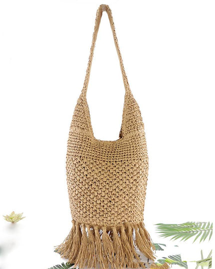 Tassel Straw Bag