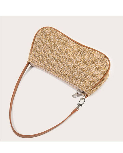Straw Underarm Bag
