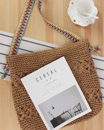 Vintage Bohemian Straw Bag