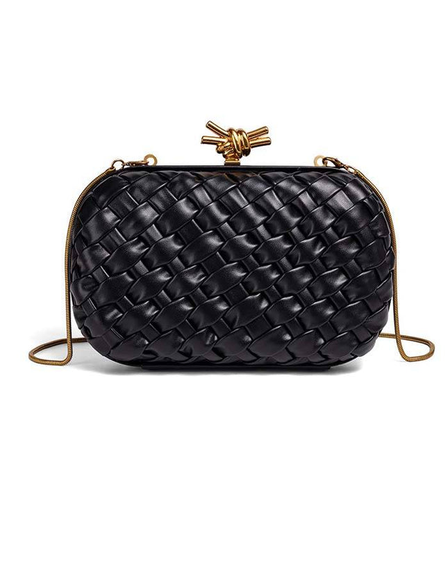 Woven Clutch Chain Bag