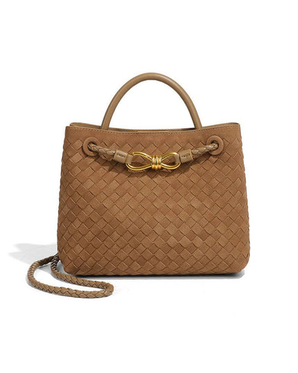 Minimalist Suede Handbag Shoulder Bag