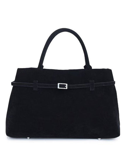 Vintage Nubuck Leather Tote Bag