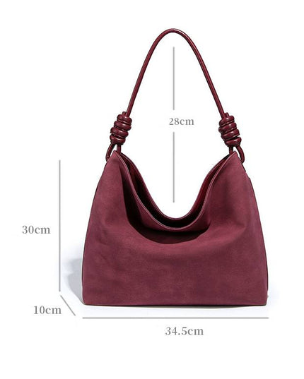 Minimalist Deerskin Underarm Bag Shoulder Bag