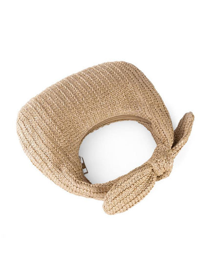 Bow Straw Bag