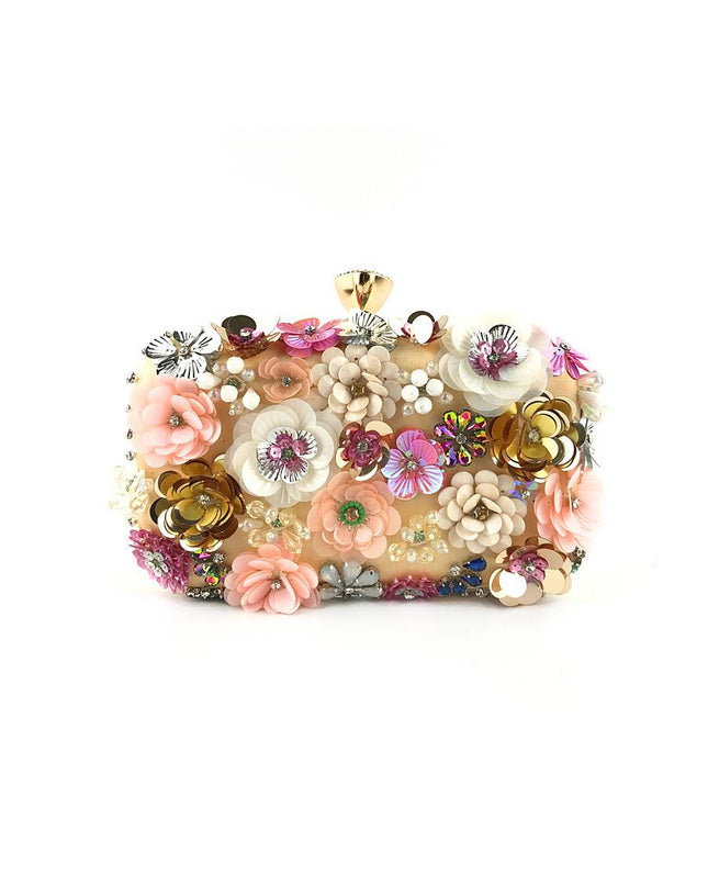 Three-dimensional Flower Handbag Chain Bag