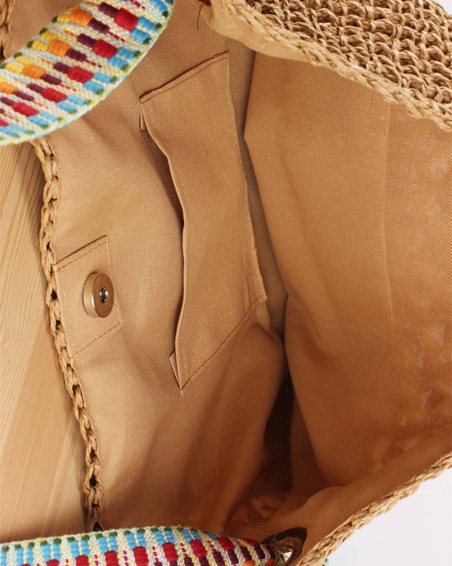 Vintage Bohemian Straw Bag