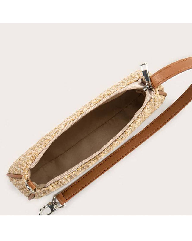 Straw Underarm Bag