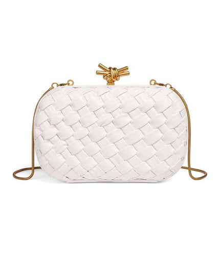 Woven Clutch Chain Bag
