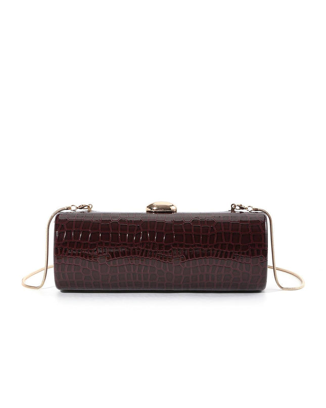 Minimalist Crocodile Pattern Handbag Chain Bag
