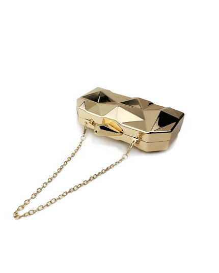 Irregular Design Clutch Chain Bag