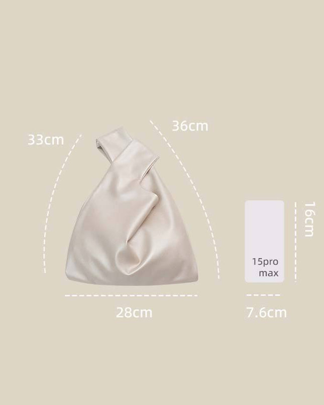 Minimalist Soft Square Handbag