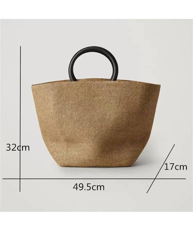 Straw Tote Bag