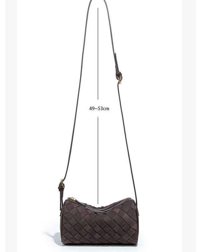 Suede Handbag Shoulder Bag