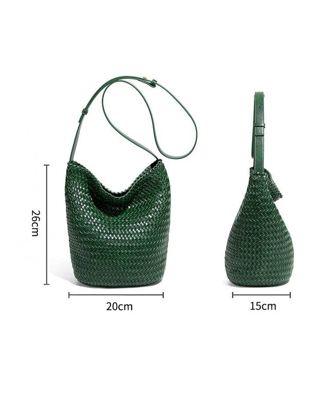 Woven Tote Bag Shoulder Bag Bucket Bag