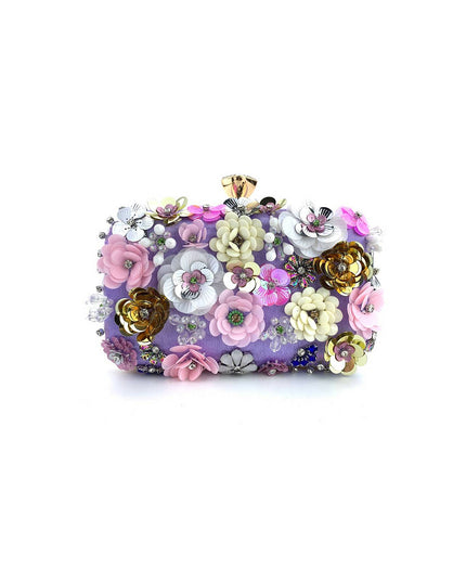 Three-dimensional Flower Handbag Chain Bag