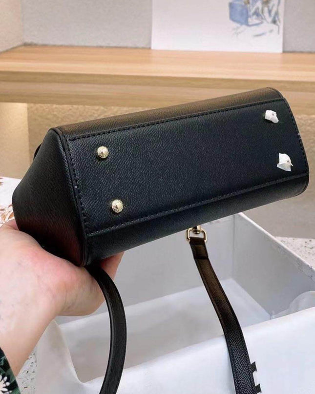 Palm Print Shoulder Crossbody Handbag Messenger Bag