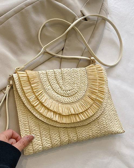 Tassel Straw Bag