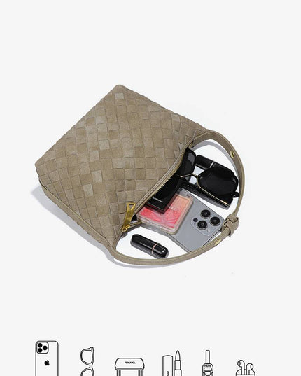 Minimalist Suede Handbag