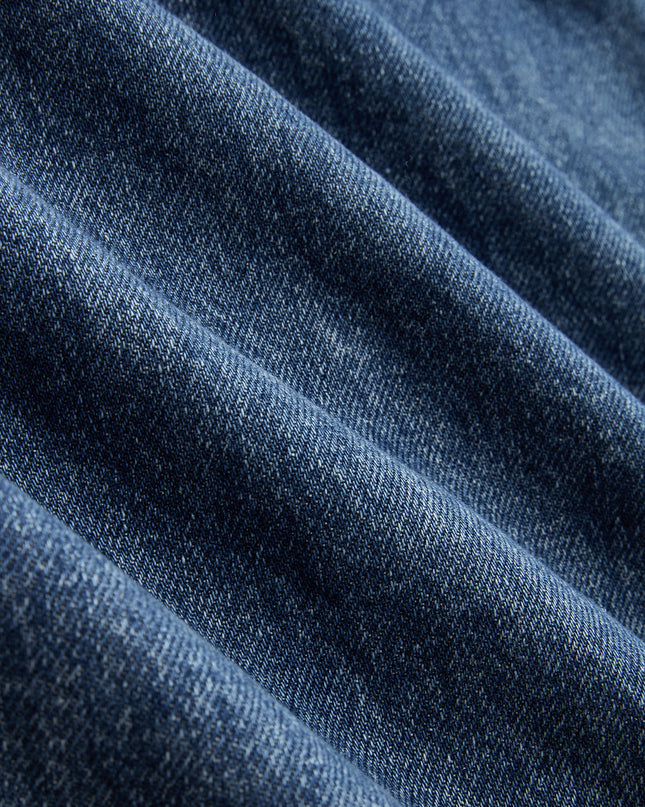 "Deconstructed Wrap" Wrap-Front Balloon Jeans