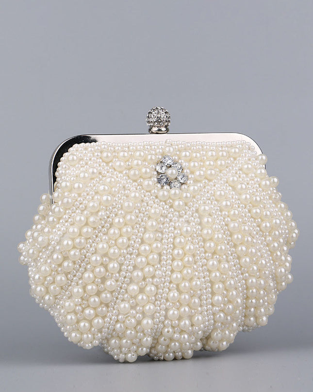 Evening Personalized Shell Pearl Bag