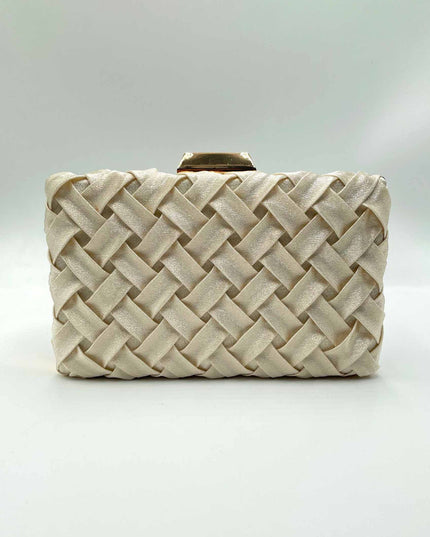 Fashion Woven Banquet Clutch Bag